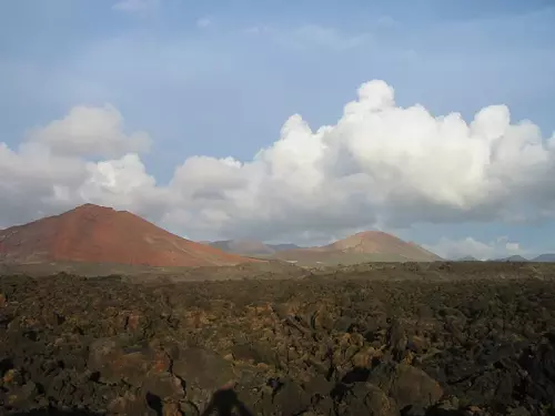 Vulkanlandschaft auf Lanzarote