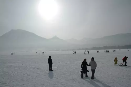 Winter am Wolfgangsee